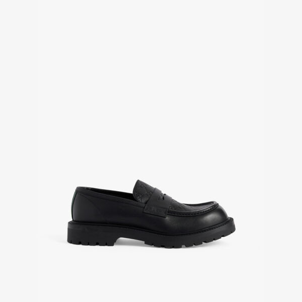 

Кожаные мокасины Miart Gucci, черный