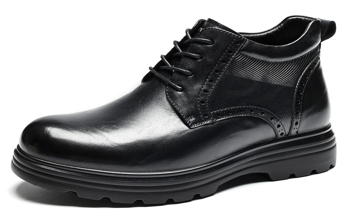 

Мужские туфли CВ°BANNER Men's Casual Shoes Men Mid-Top Black