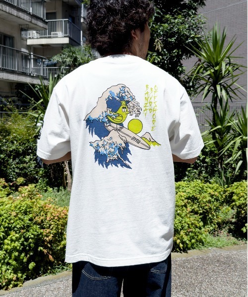 

Футболка коллаборация Offshore x Byrd Banzai, белая