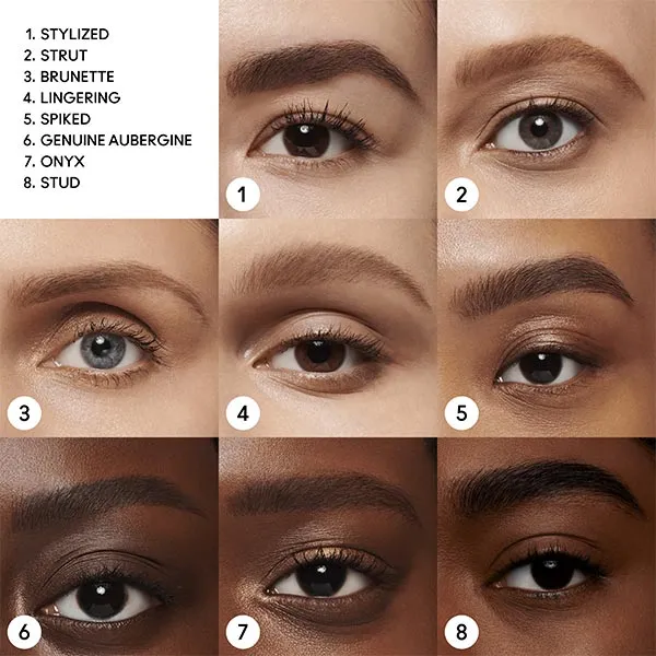 Карандаш для бровей Pro Brow Definer Brow Pencil Mac Cosmetics, цвет genuine aubergine — фото 4