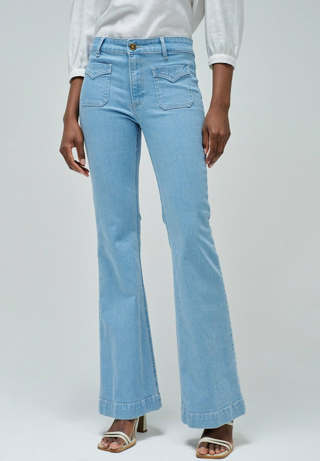 

Расклешенные джинсы DESTINY PUSH UP Salsa Jeans, синий