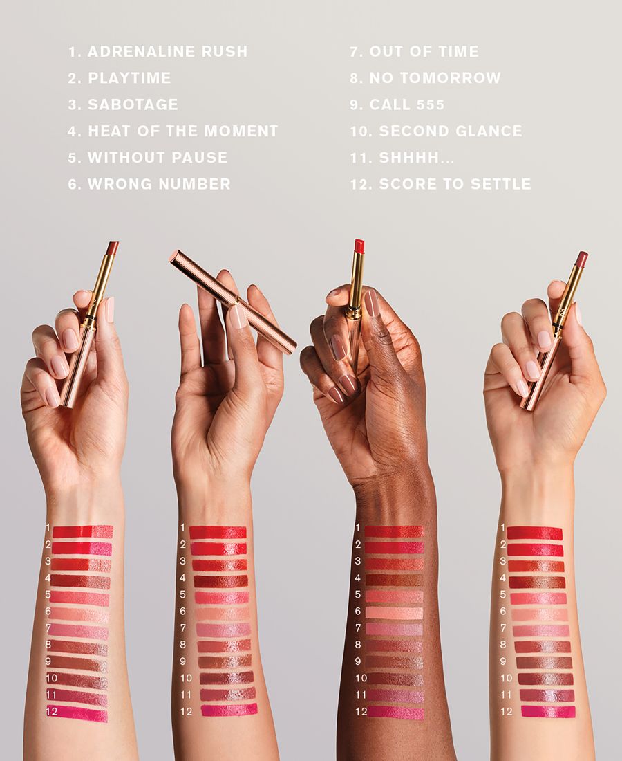 Стойкая, блестящая помада Pure Color Explicit Estée Lauder, цвет adrenaline rush — фото 4