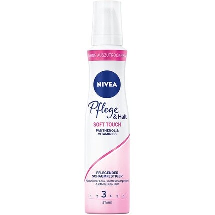 

Укрепляющая пенка Soft Touch Care & Hold 150 мл, Nivea