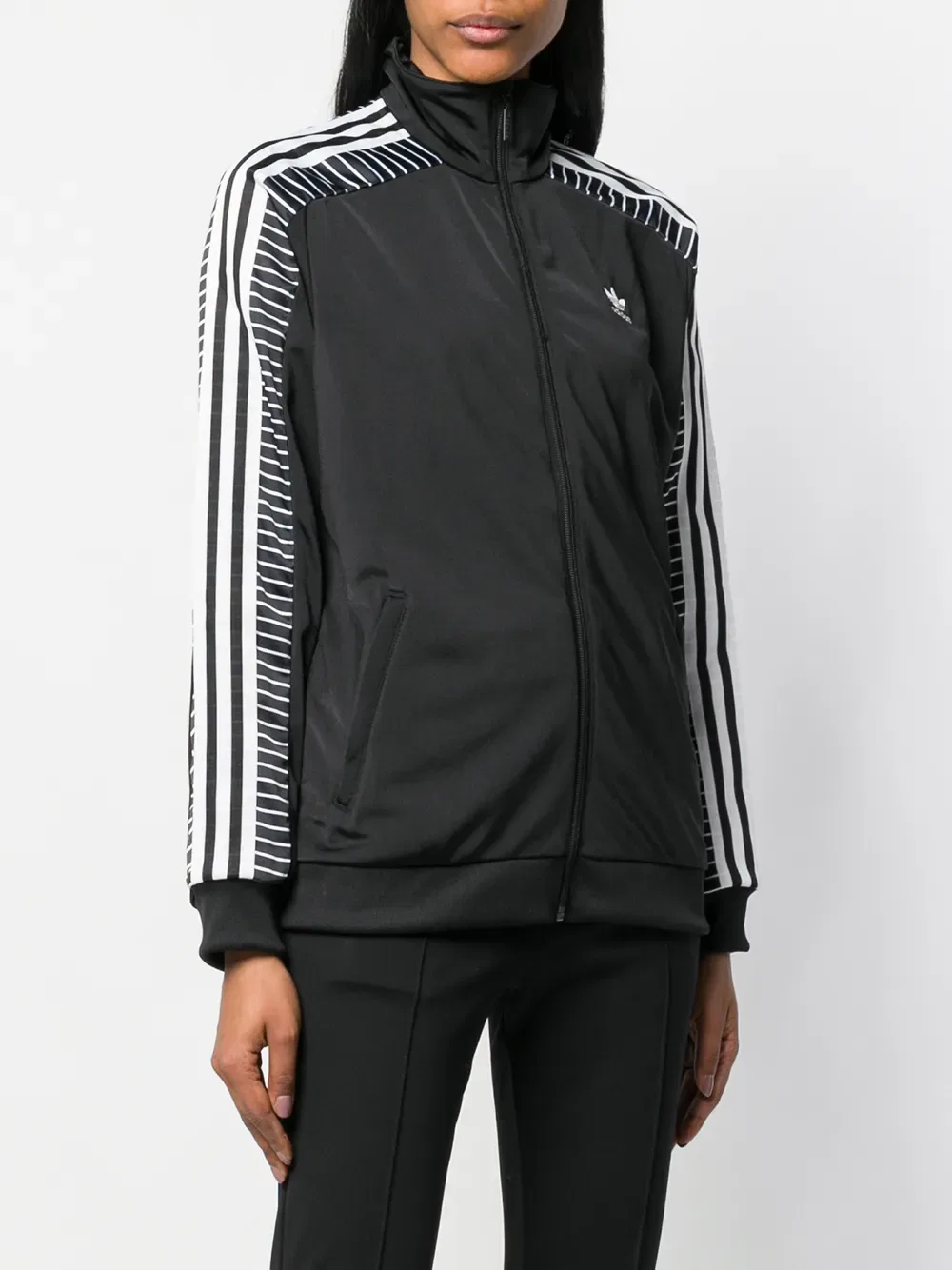 Оригинальная спортивная куртка Adidas, черный — фото 2