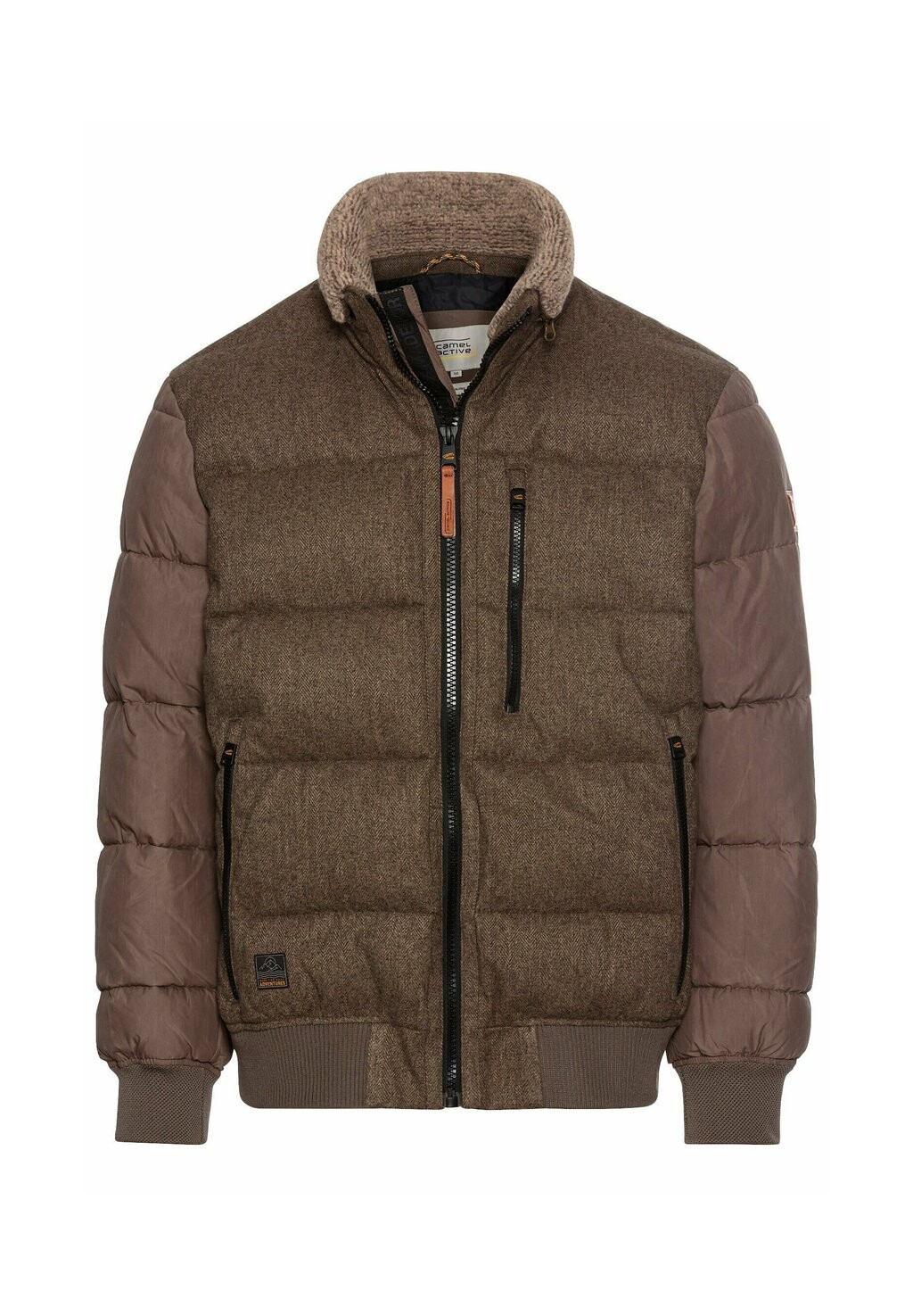 

Зимняя куртка MIT STEHKRAGEN camel active, коричневый
