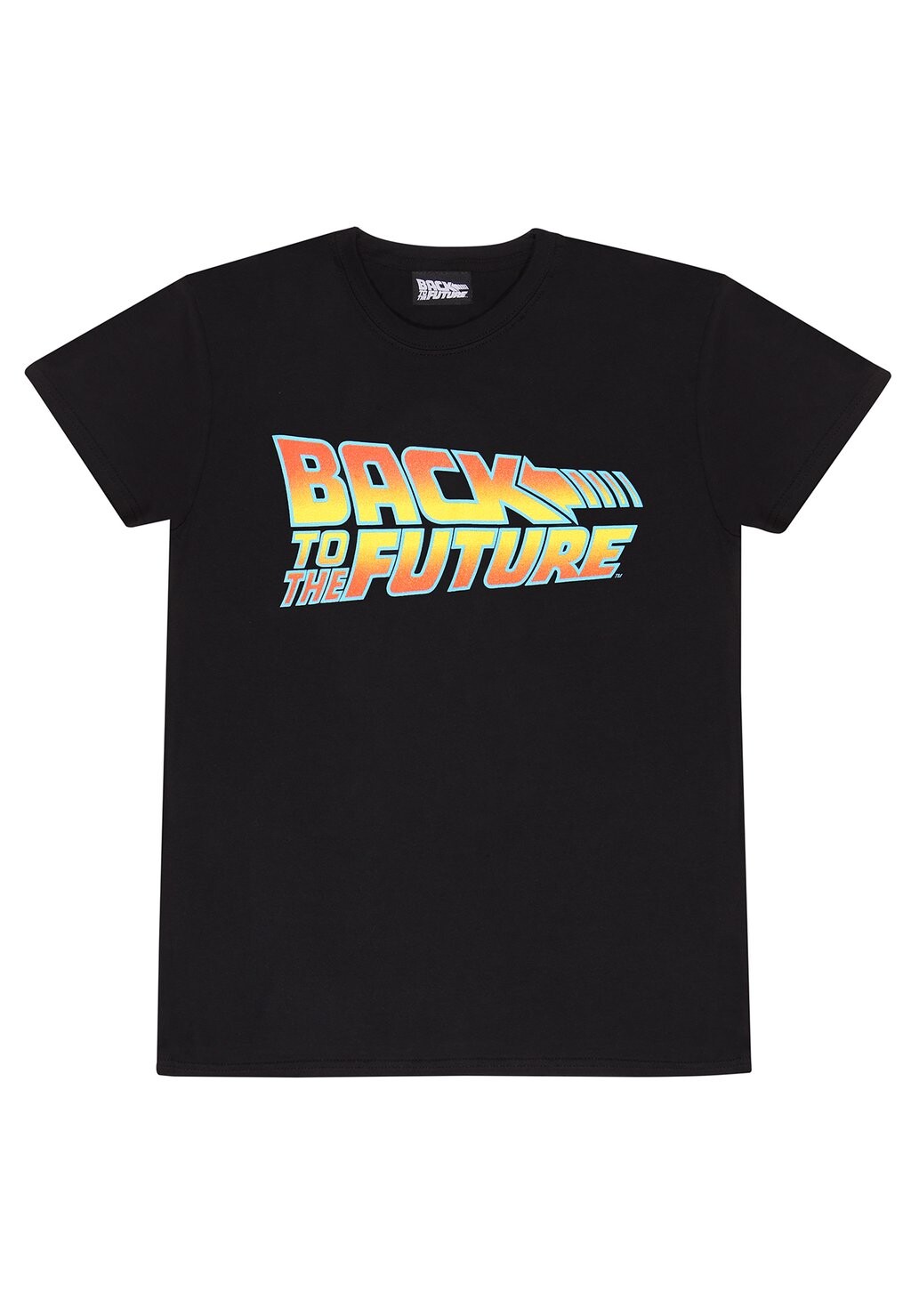 

Футболка с принтом BACK TO THE FUTURE VINTAGE LOGO Henry Tiger, черный