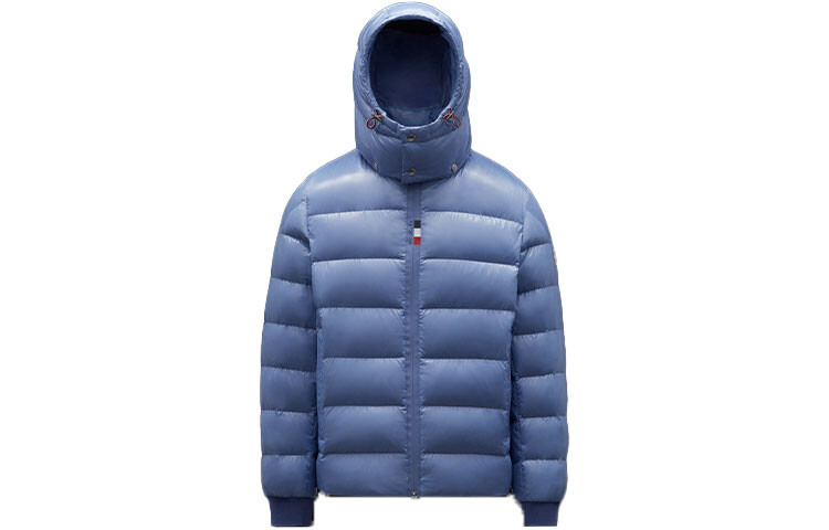 

Пуховик мужской синий Moncler