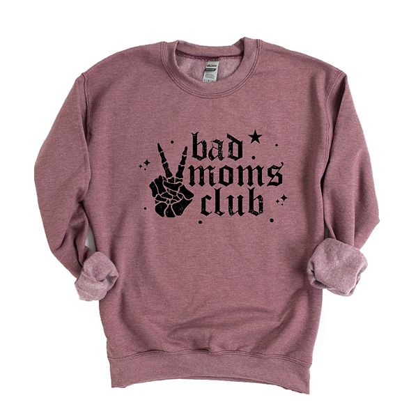 

Графический свитшот Bad moms club skeleton Simply Sage Market, Heather Maroon, Зеленый, Графический свитшот Bad moms club skeleton Simply Sage Market, Heather Maroon
