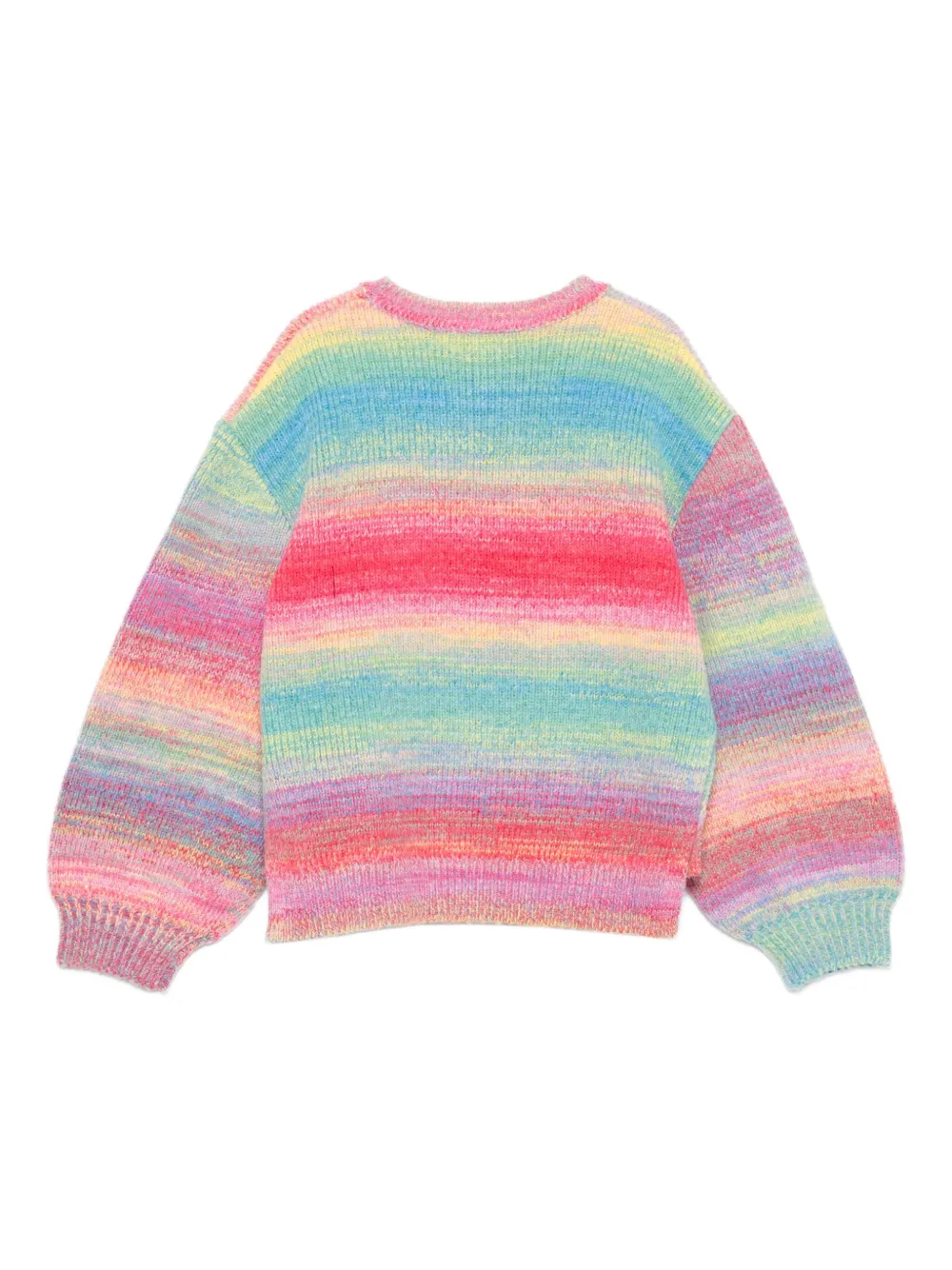 Свитер в полоску Stella Mccartney Kids, розовый — фото 2