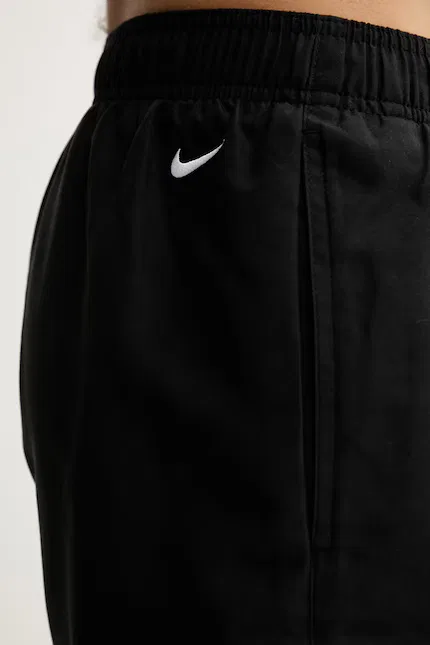 Плавки мужские с высоким поясом Nike, черный — фото 4