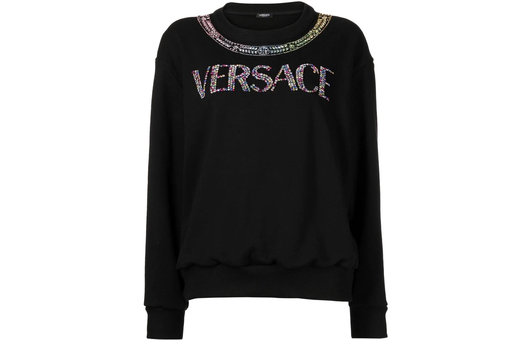 

Свитер женский черный VERSACE