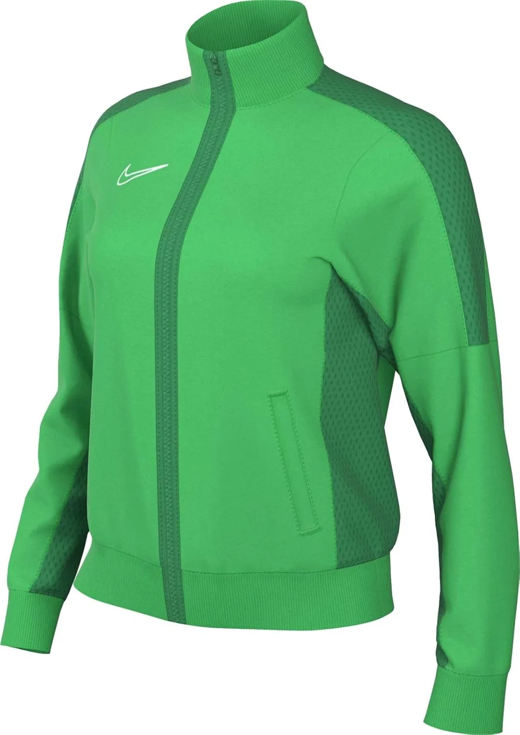 Трековая куртка Nike Academy 23, женская, Sparkling Green/Bright Green/White