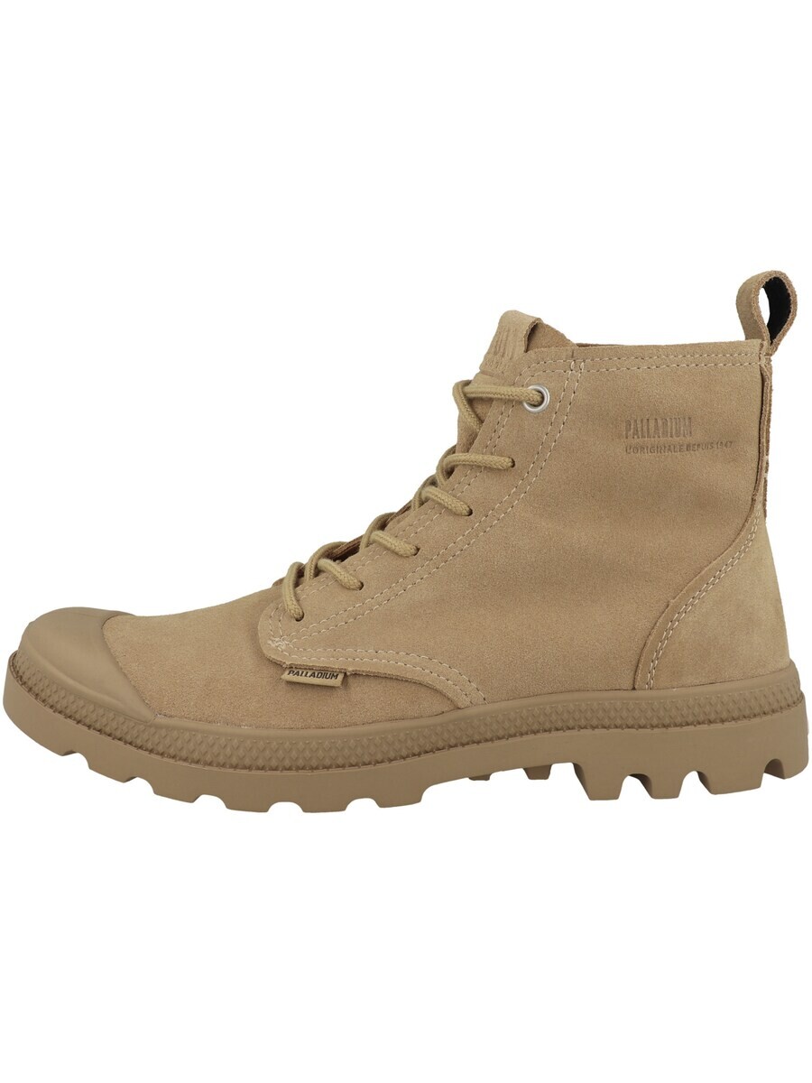 Ботильоны на шнуровке Palladium Lace-Up Boots Pampa, нюд — фото 2