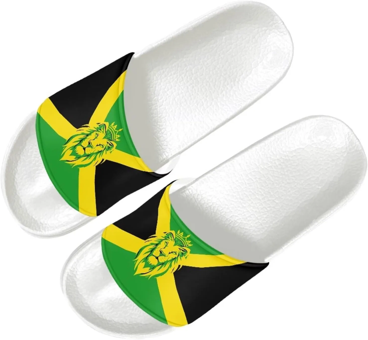 Сандалии легкие на каждый день, Jamaica Flag Lion Vuriqeby — фото 2