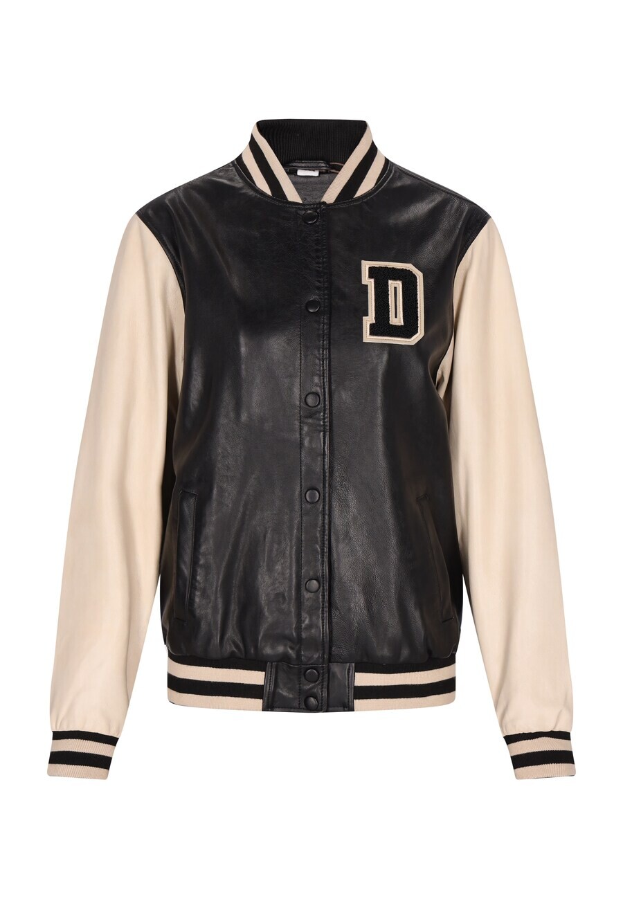 

Кожаная куртка DreiMaster Vintage Between-Season Jacket, черный