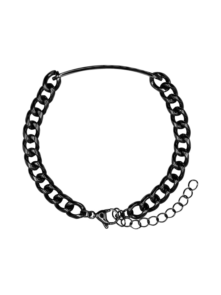 

Steel_Art Мужской браслет Roman, черный