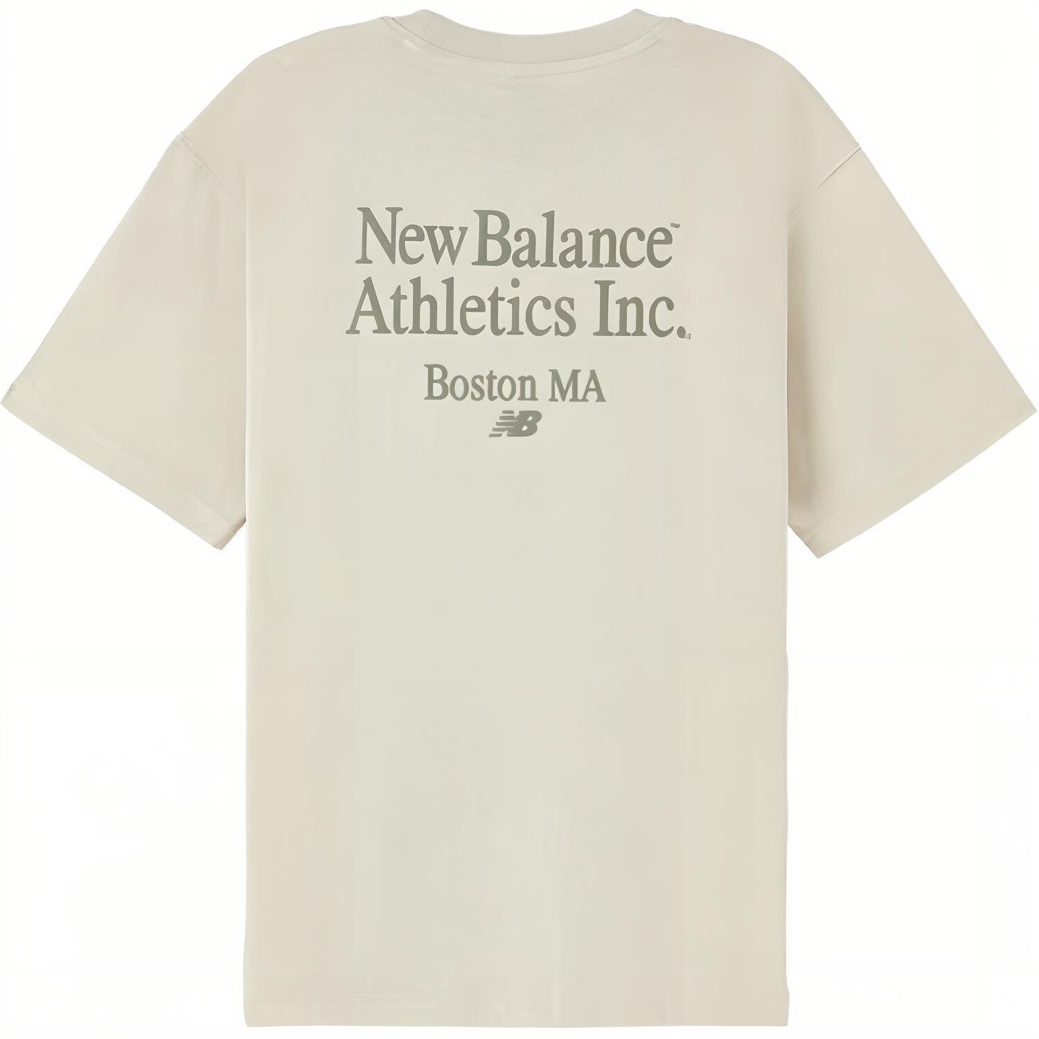 Футболка мужская хаки New Balance, хаки — фото 2