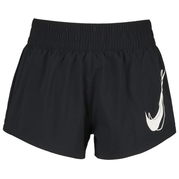 

Женские шорты для бега с принтом "One Swoosh DF Mid Lined" - шорты для бега Nike, черный
