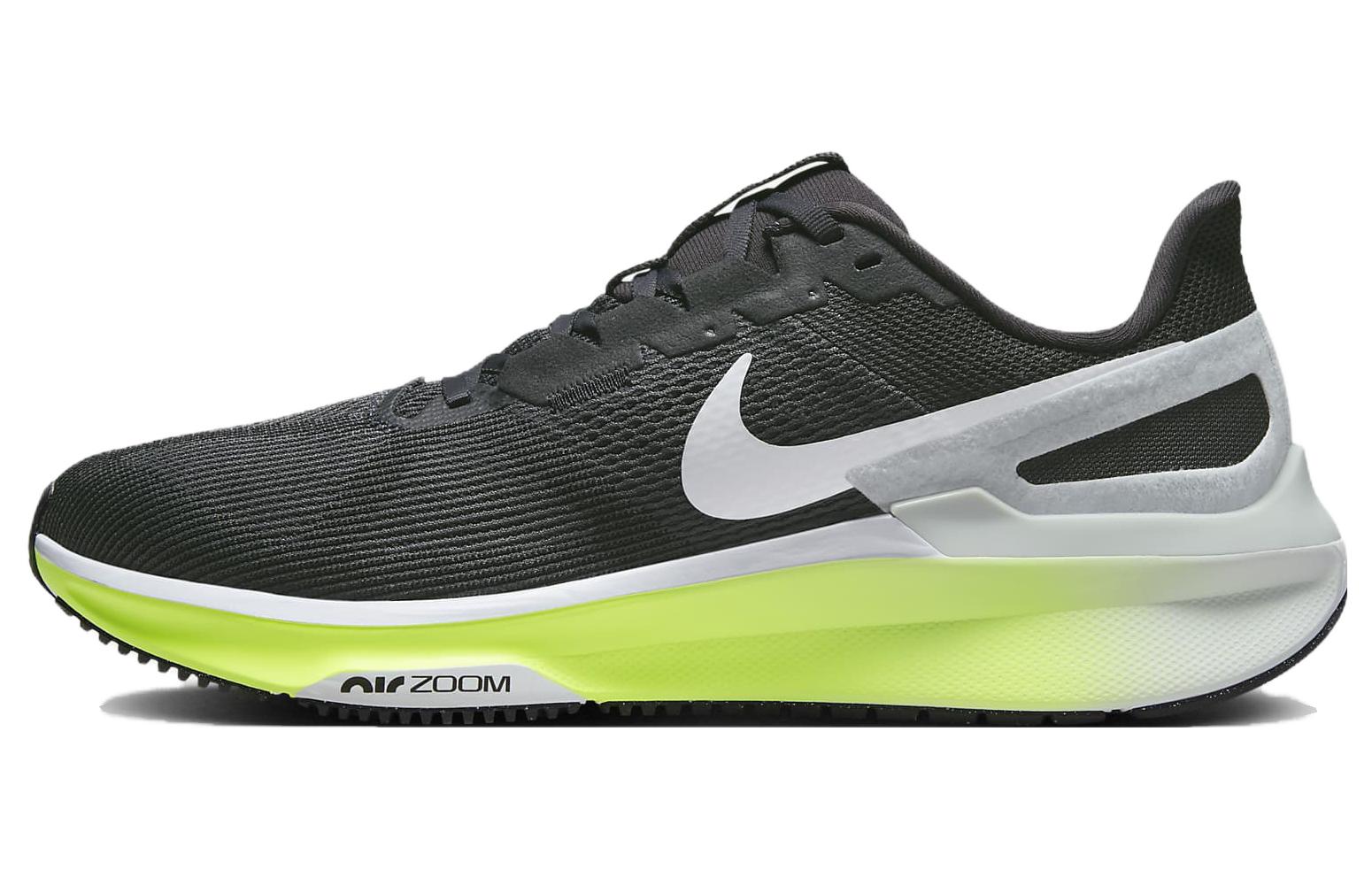 

Кроссовки Nike Air Zoom Structure 25 'Anthracite Volt', черный/зеленый