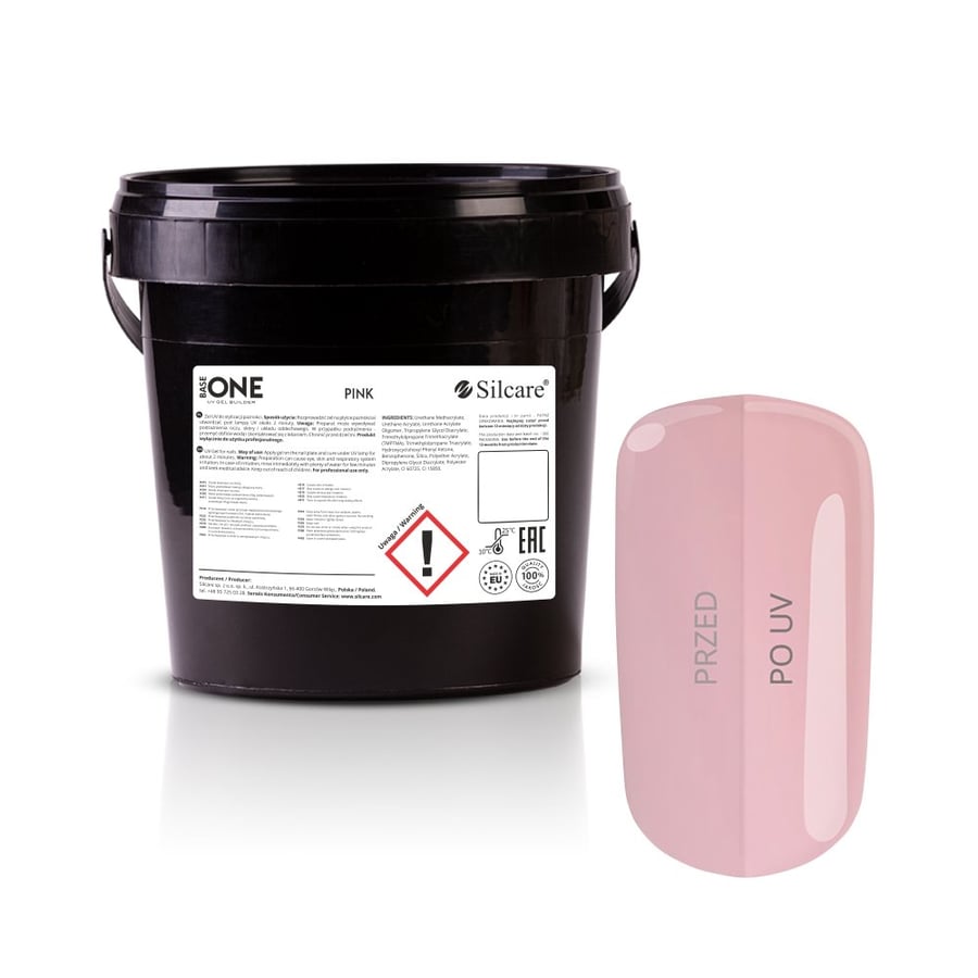 

Silcare UV Gel Base One Pink 1 кг