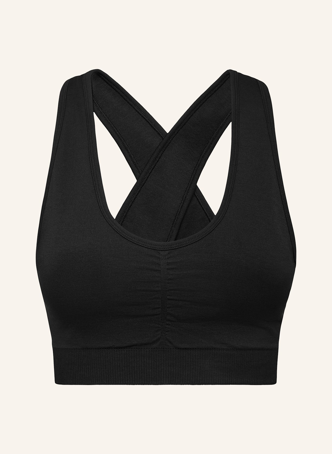 

Спортивный бюстгальтер логотип Plein Sport, черный
