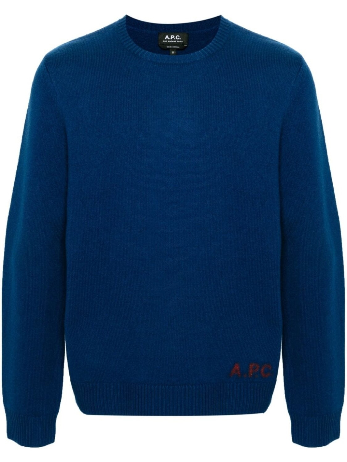 

A.P.C. свитер Edward, синий