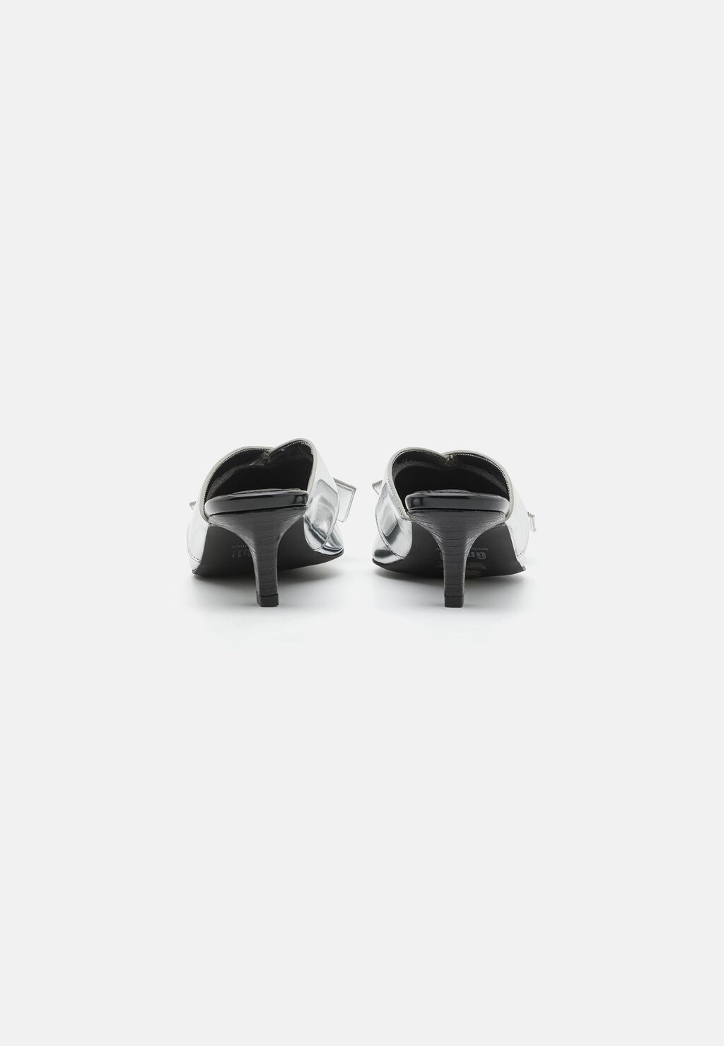 Мюли ZINA BOW MULE GmbH, серебристого цвета