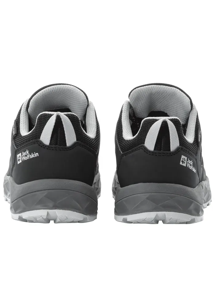 Кроссовки Jack Wolfskin "WOODLAND 2 TEXAPORE LOW K", цвет Phantom — фото 3