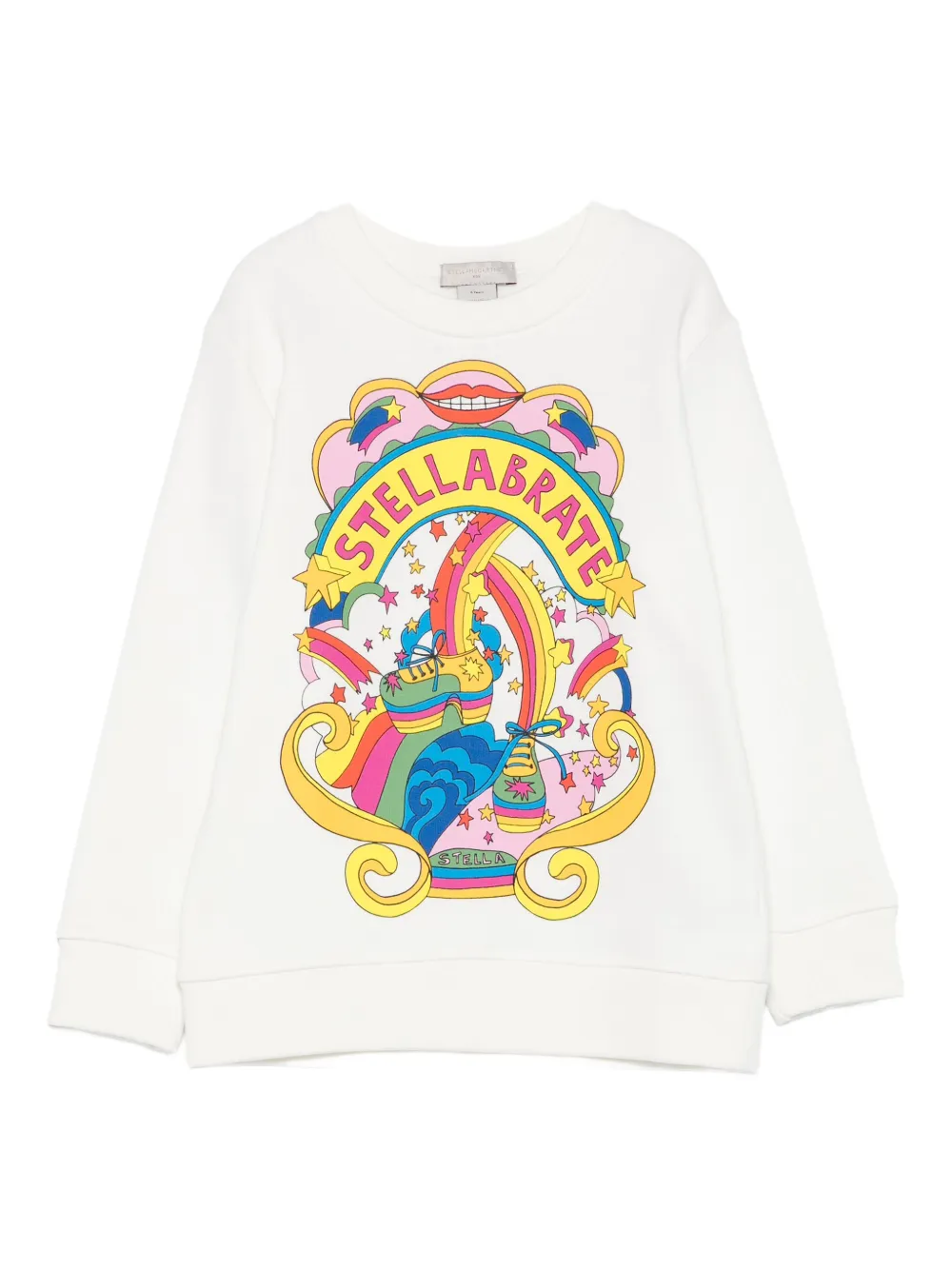 

Толстовка с принтом Stellabrate Stella McCartney Kids, белый