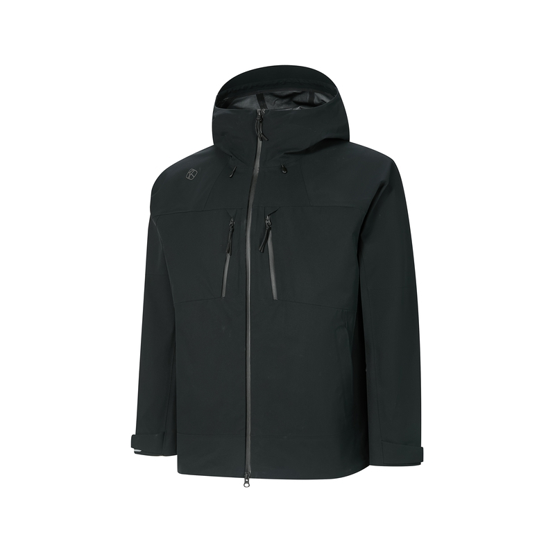 

Куртка мужская с капюшоном Moderate RAPIDO, черный-5