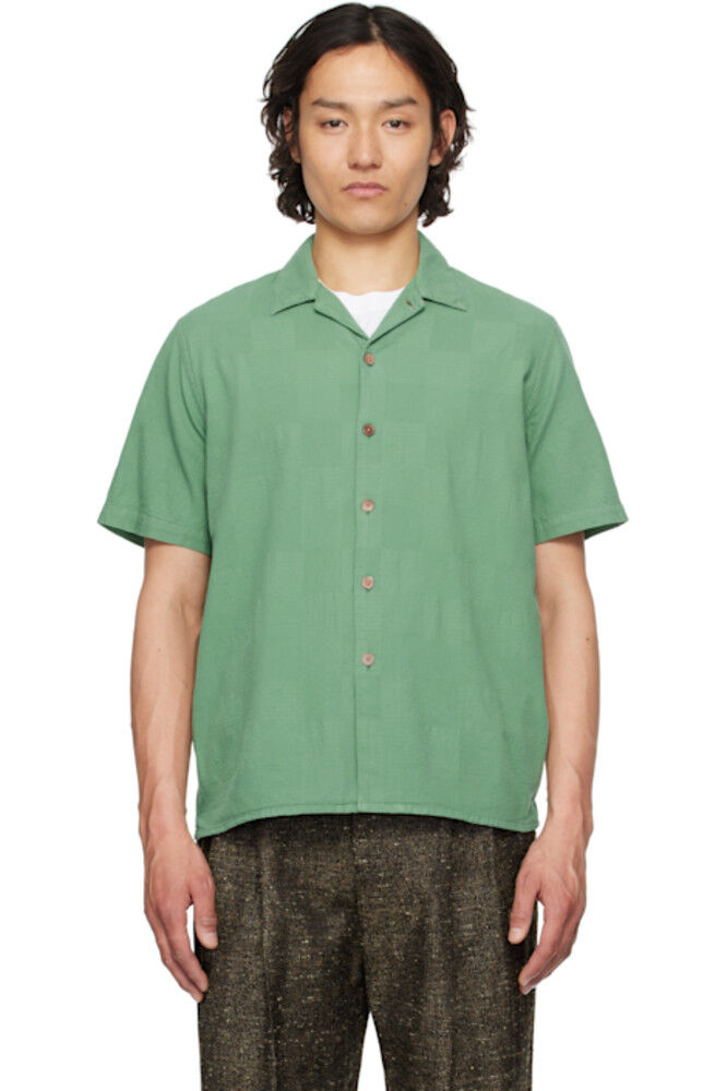 

Зеленая рубашка свободного покроя PS by Paul Smith
