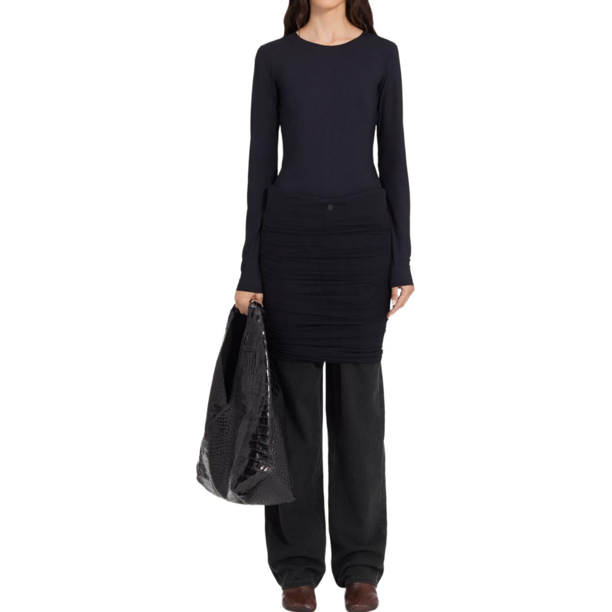 

Джинсы FW25 женские MM6 Maison Margiela, черный