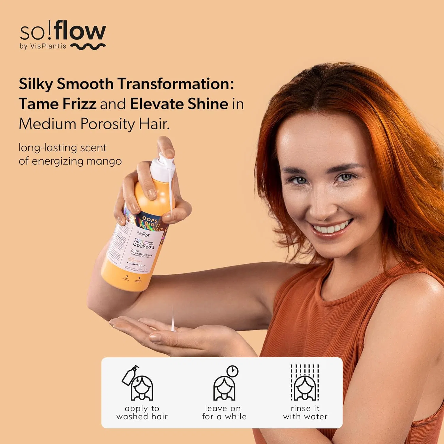Увлажняющий кондиционер So!Flow для поврежденных волос So!Flow — фото 2