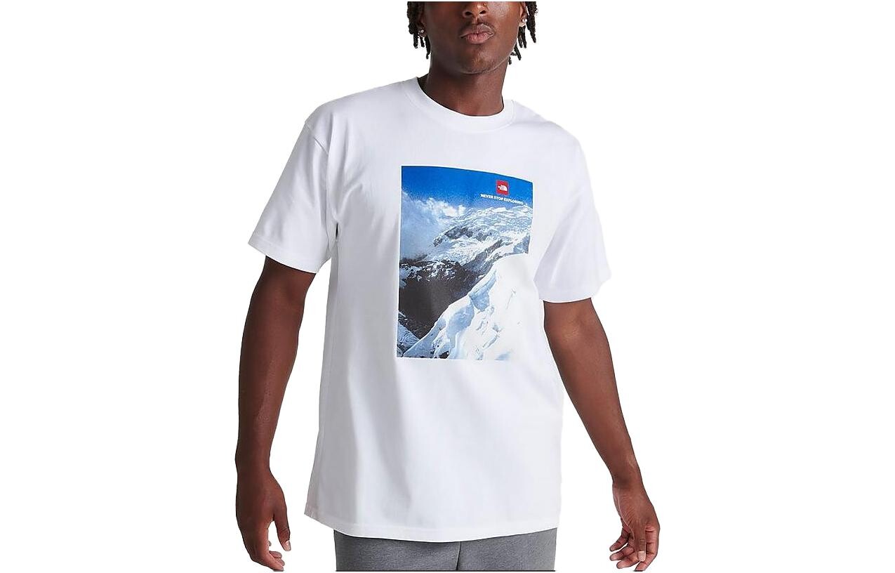 

Футболка мужская белая The North Face, белый