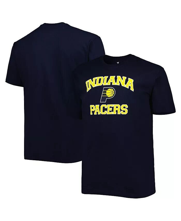 

Футболка мужская темно-синяя Indiana Pacers Big and Tall Heart and Soul Profile