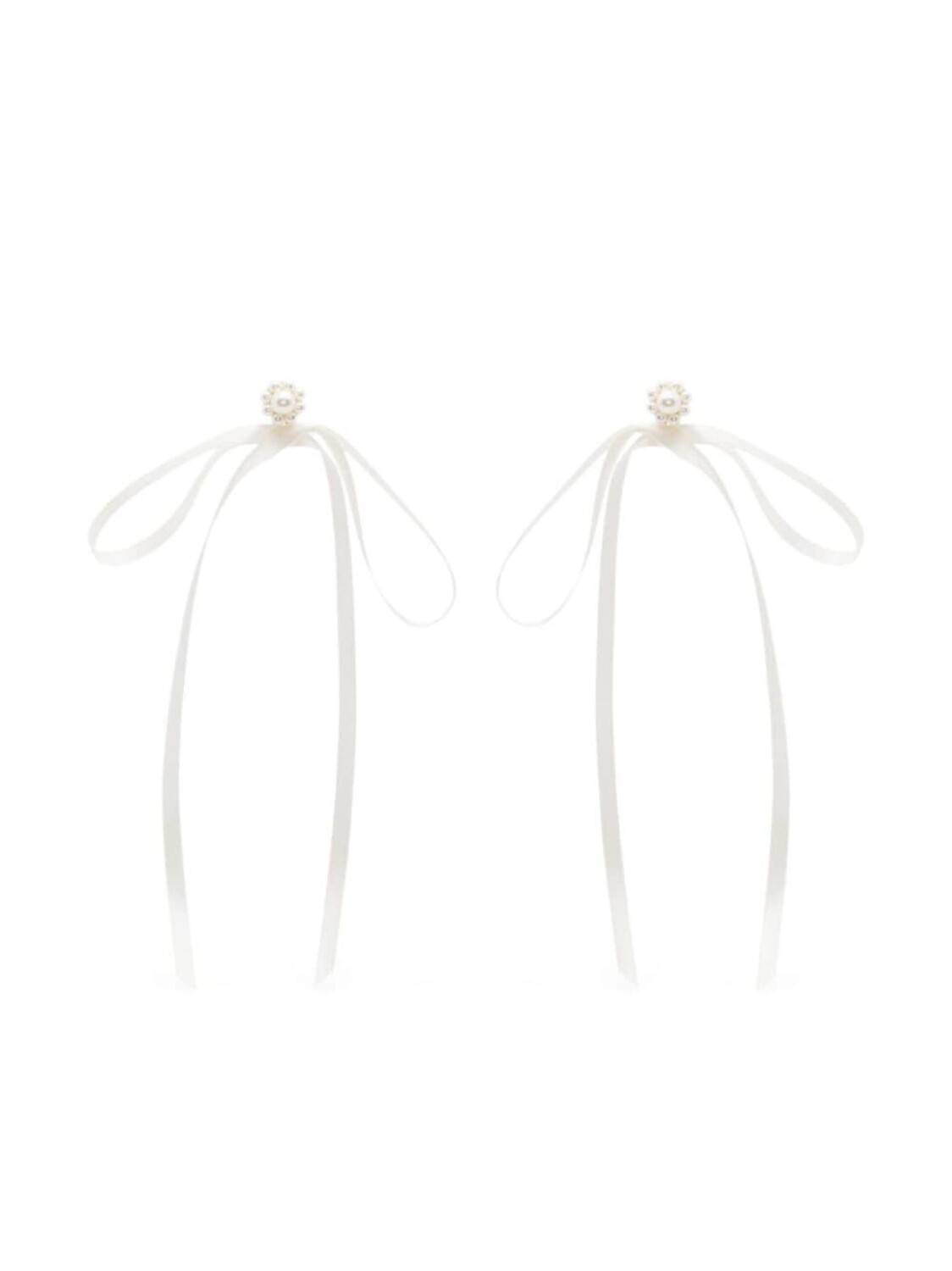 

Серьги с жемчугом Simone Rocha, белый