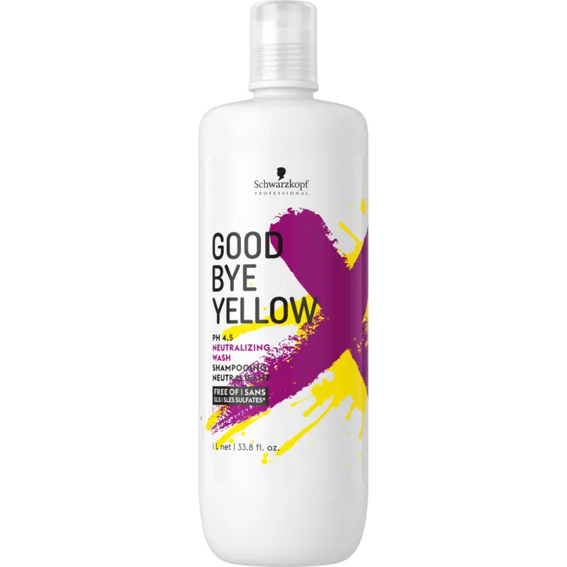 

Шампунь Schwarzkopf Professional Goodbye Yellow, 1000 мл