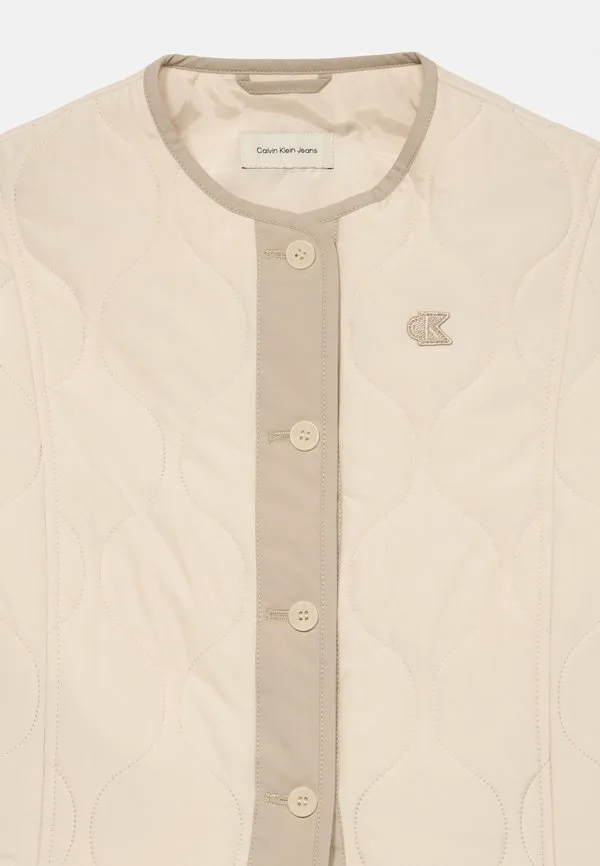 Стеганая куртка, легкая куртка Calvin Klein Jeans, Whitecap Gray — фото 3