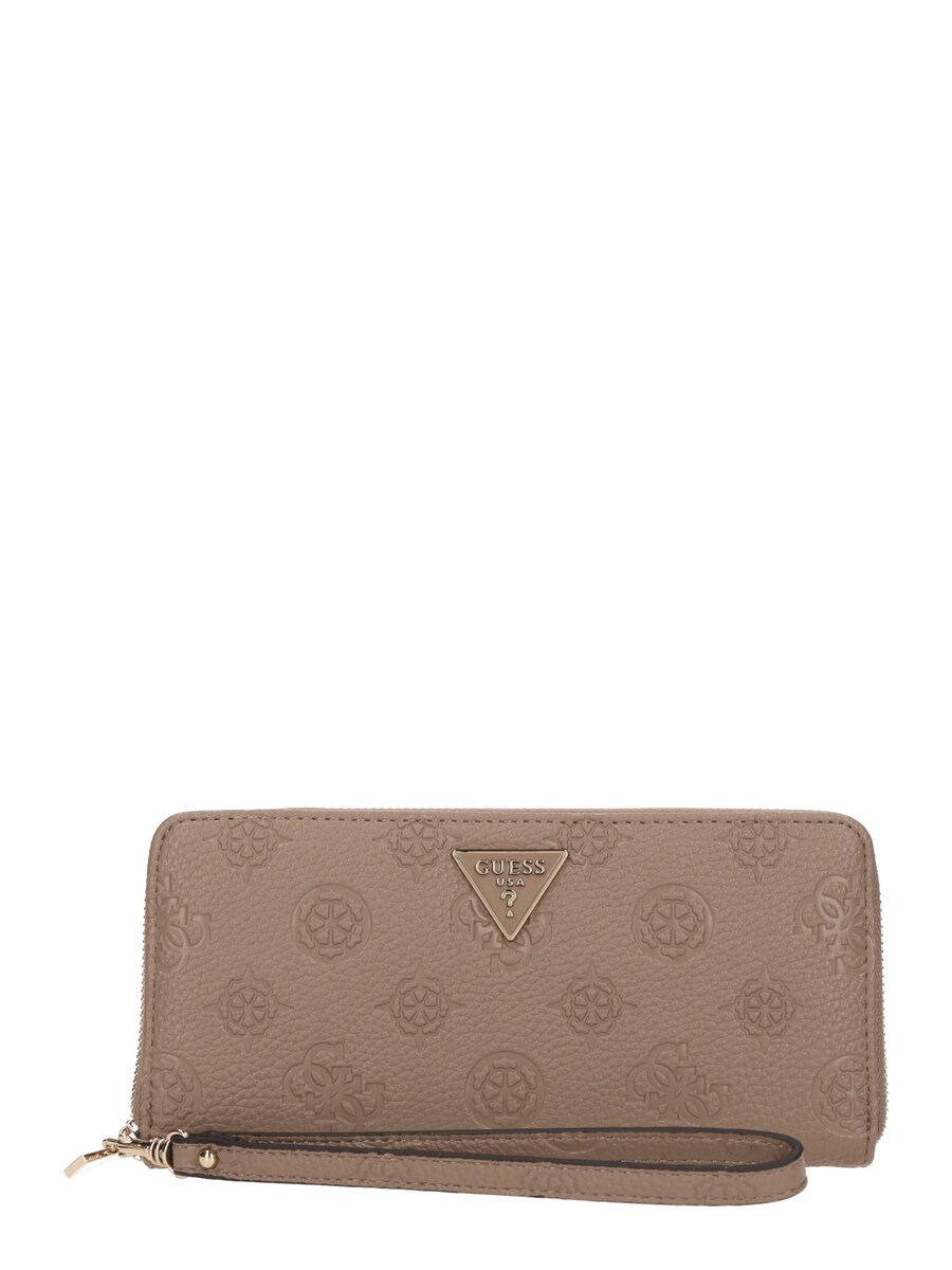 

Кошелек GUESS CRESIDIA II SLG LRG ZIP AROUND, Dark beige