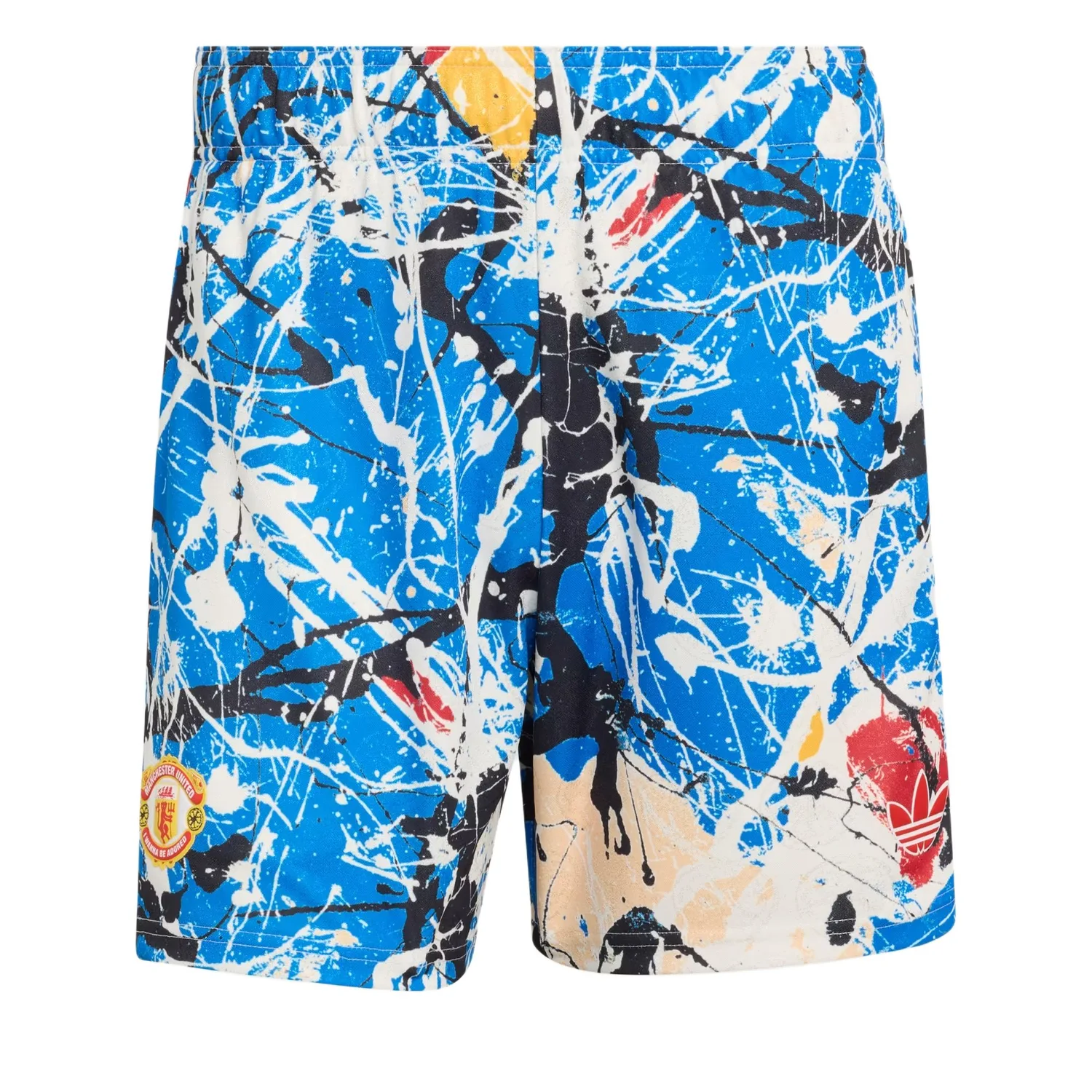 Шорты мужские повседневные Manchester United AOP Adidas Originals, Multicolor