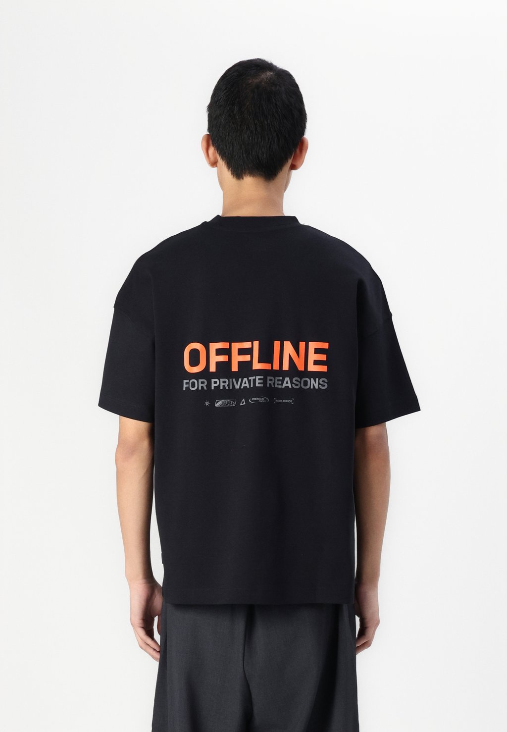 

Футболка с принтом JPRBLAURBAN GRAPHIC TEE UNISEX Jack & Jones, черный
