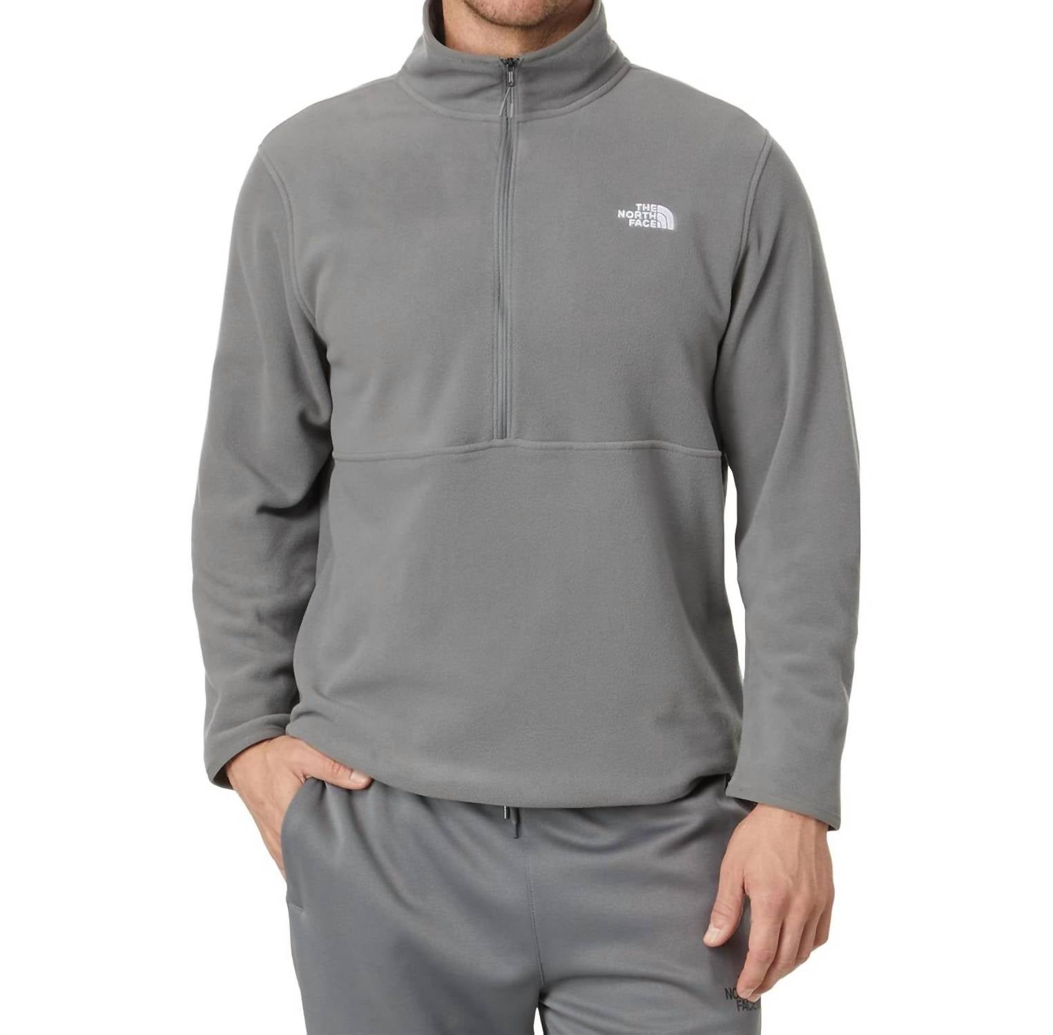 

Флисовая куртка Glacier на молнии 1/2 цвета Smoked Pearl The North Face