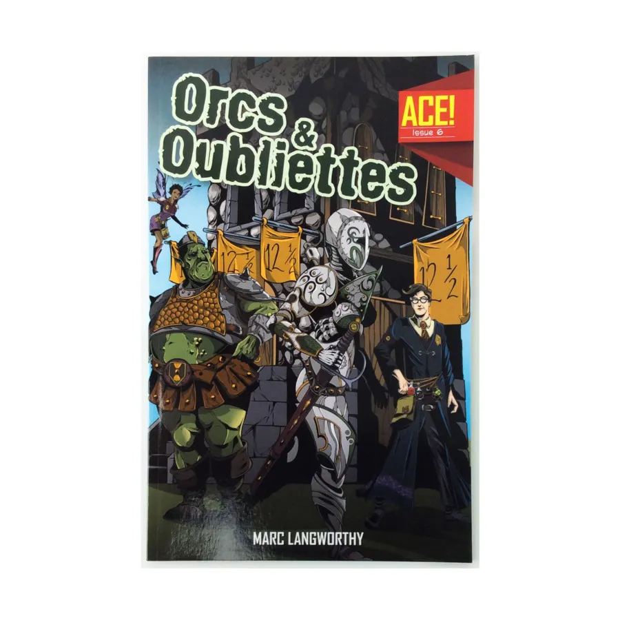 

#6 - Orcs & Oubliettes, Awefully Cheerful Engine - Role Playing Games, мягкая обложка