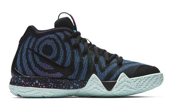 Кроссовки kyrie 4 Nike, черный — фото 2