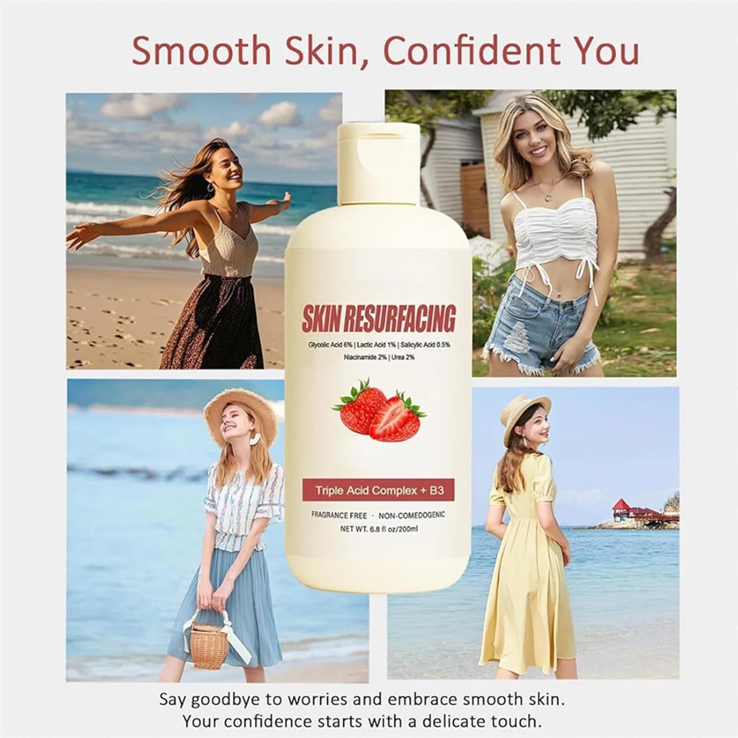 Крем Strawberry Skin Resurfacing Cream для ног с клубничной кожей Generisch — фото 2
