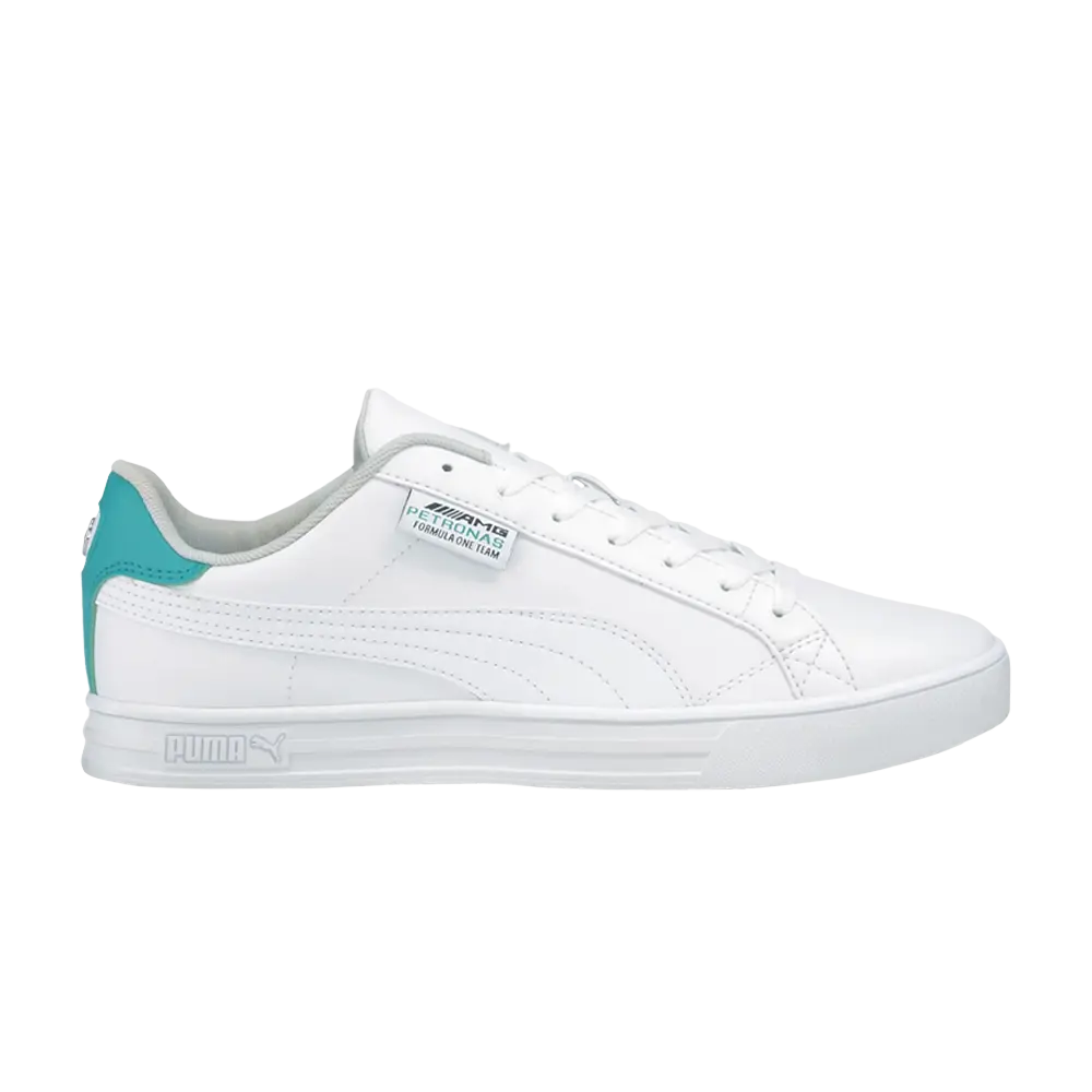 

Кроссовки Mercedes-AMG Petronas F1 x Smash Vulc V3 Low Puma, белый