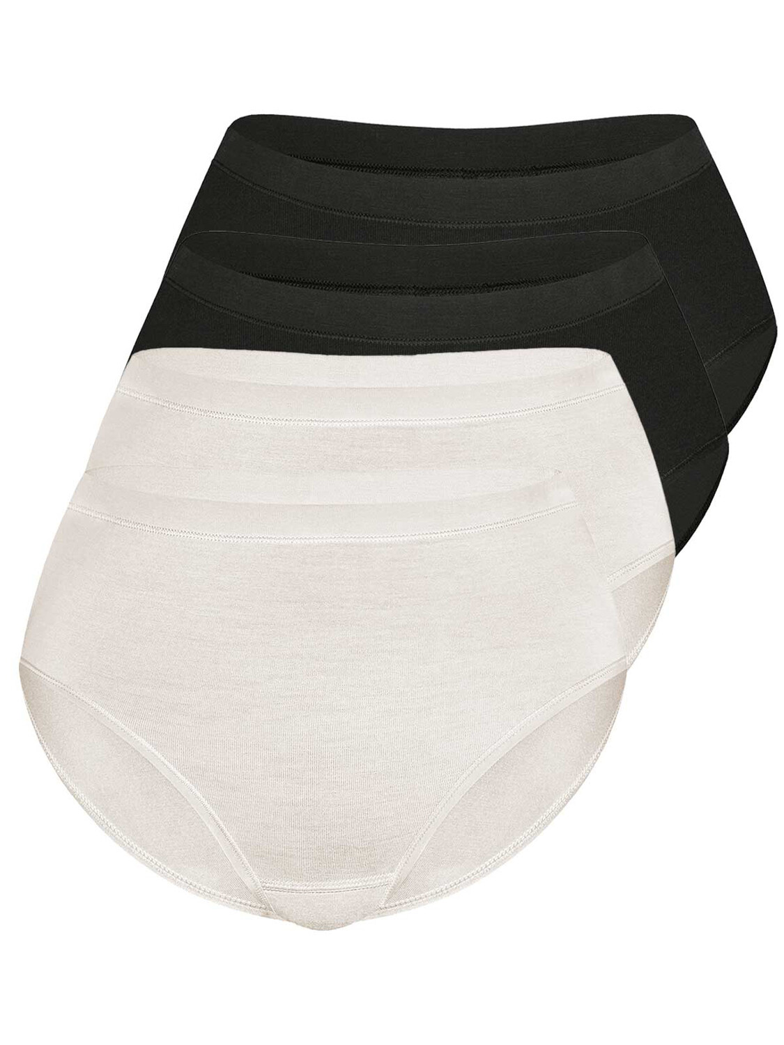

Трусы Sassa 4er Sparpack Midi, цвет black ivory