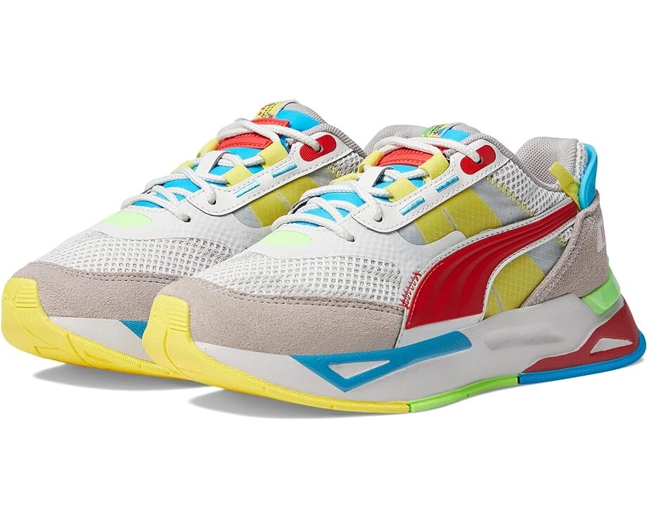 

Кроссовки Puma Mirage Sport Tech Charcoal & Paint, цвет Feather Gray/For All Time Red