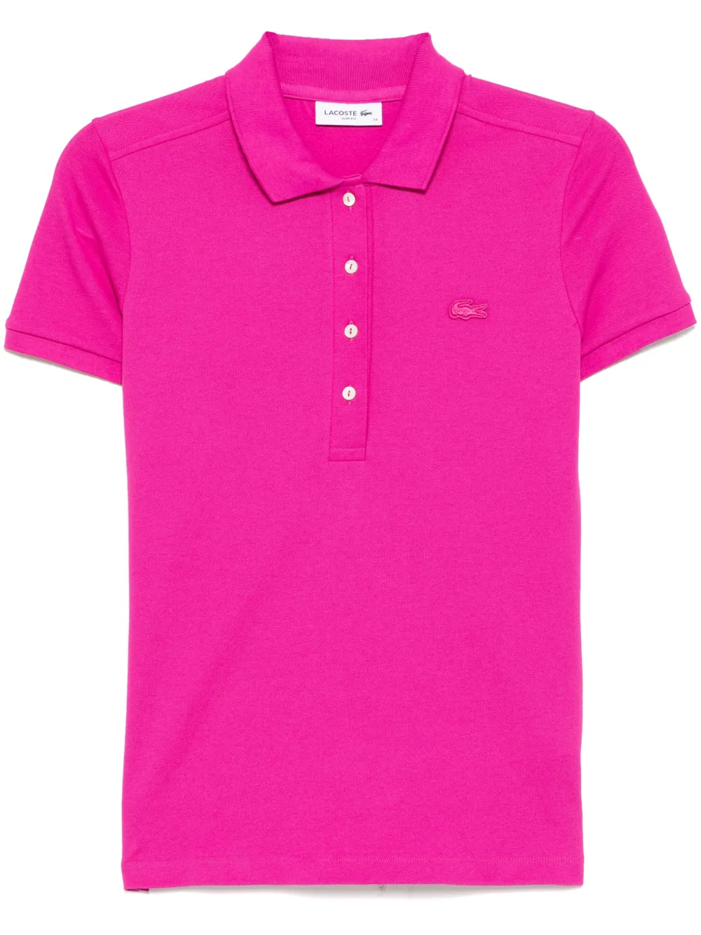 

Рубашка поло с нашивкой-логотипом Lacoste, розовый