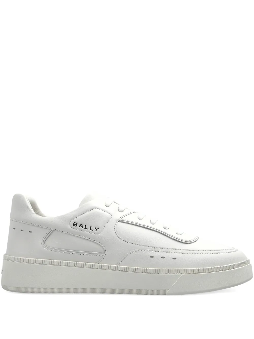 

Кроссовки с кожаными вставками Bally, белый